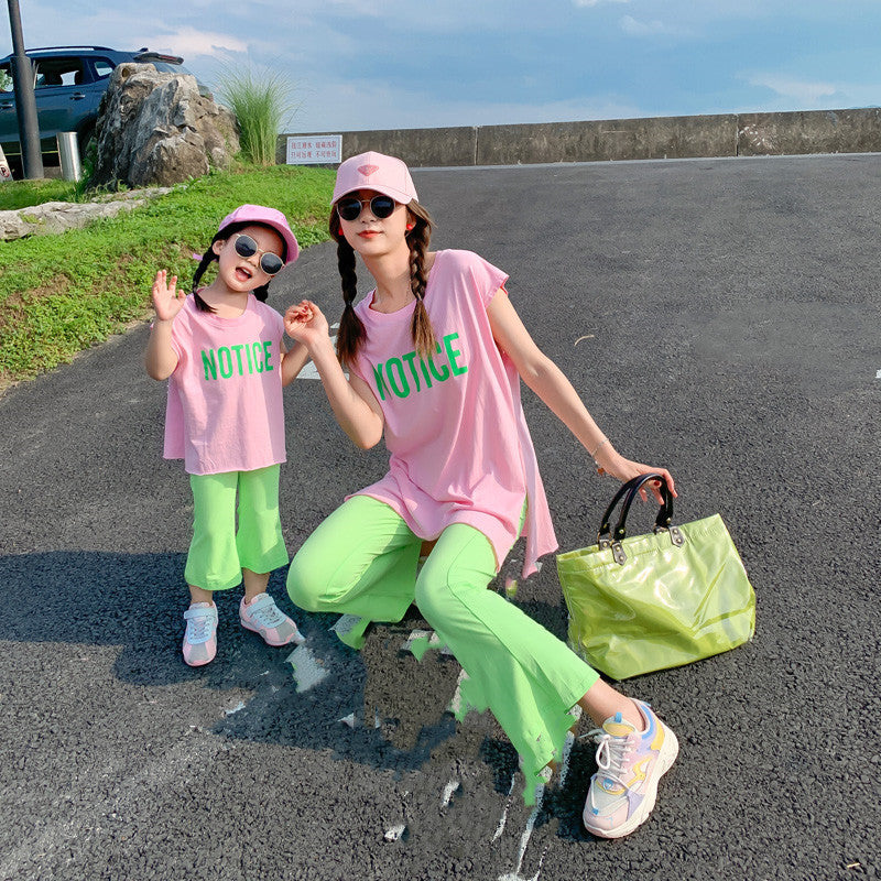 Special Parent-child Suit New Summer Women's Fashion