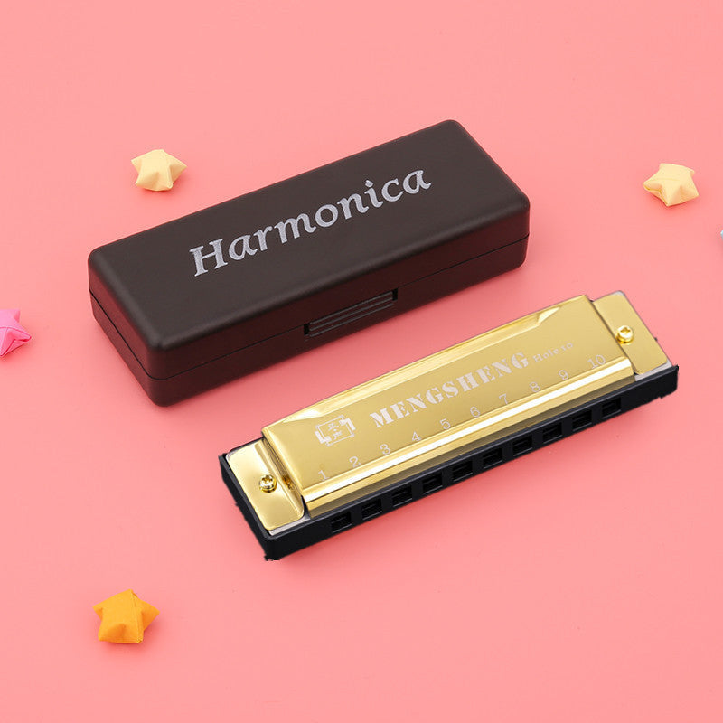 Classic Wooden Harmonica Toy for Kids Unisex Educational