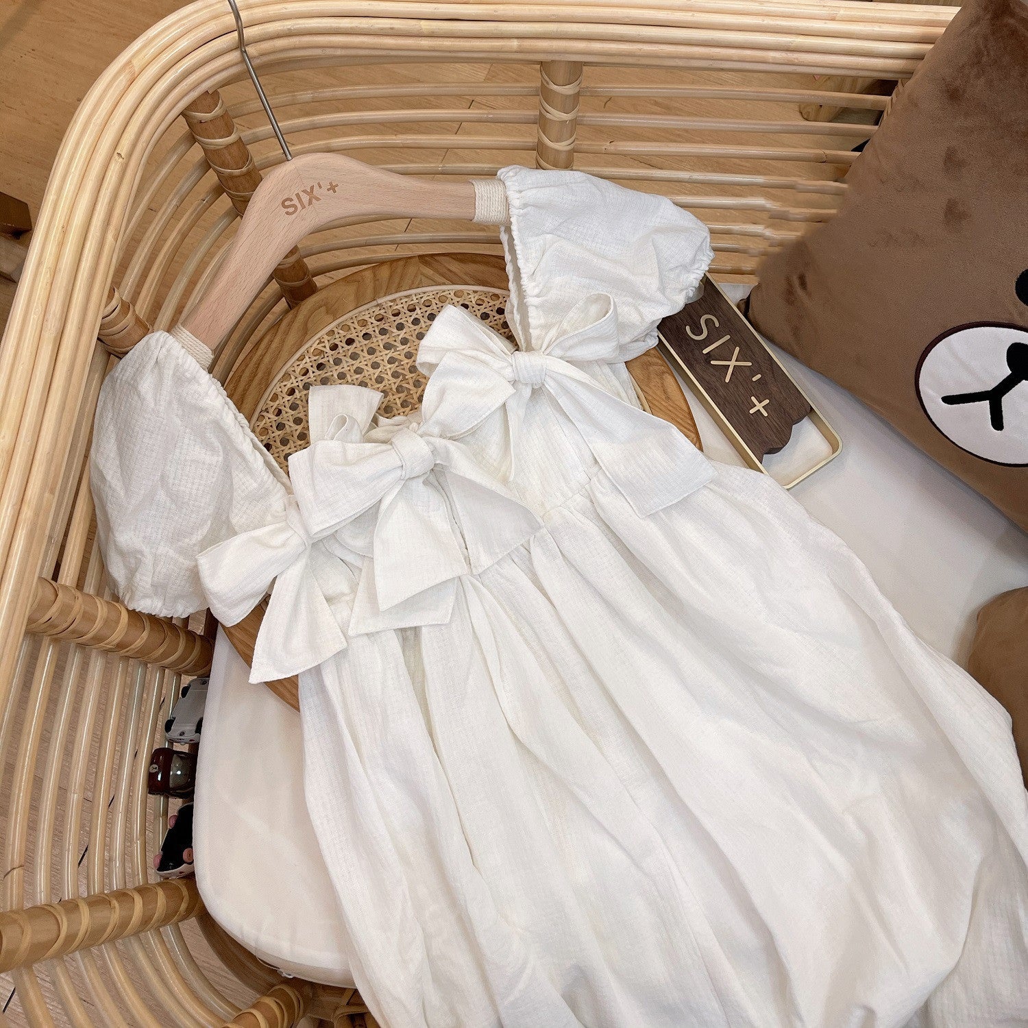 Tube Top Princess Dress With Big Bow