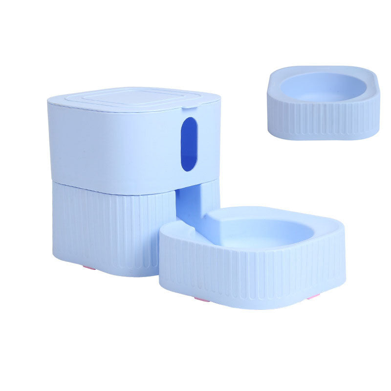 Creative Magnetic Pet Bowl Feeder Set
