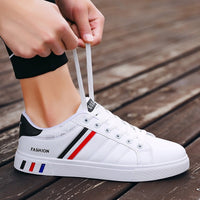 White and red