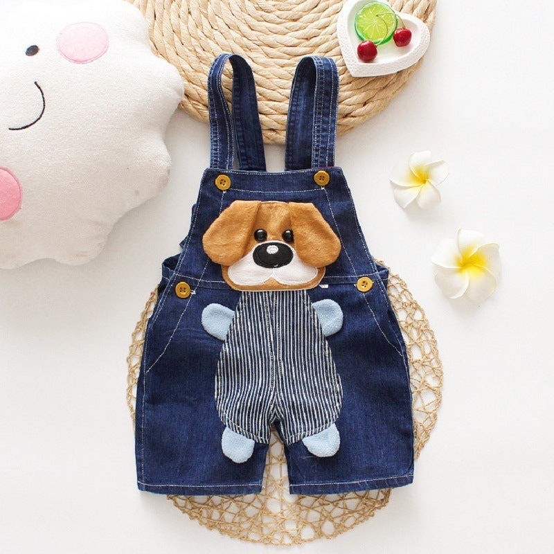 Baby Children’s Denim Overalls – Kids’ Jeans Clothing Outfit