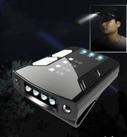 Power Indicator USB Rechargeable Fishing Headlight Night Fishing Cap Clip Light Strong Light Clip Cap Light