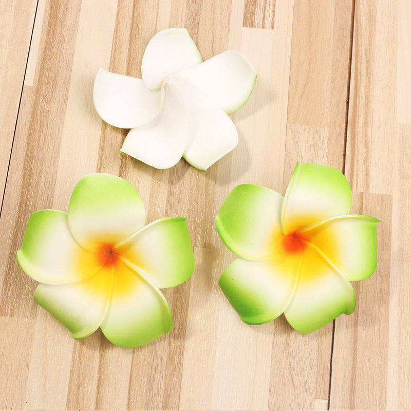 Hawaiian Beach Wig Card Swimsuit Accessories Head Flower