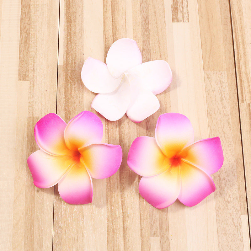 Hawaiian Beach Wig Card Swimsuit Accessories Head Flower