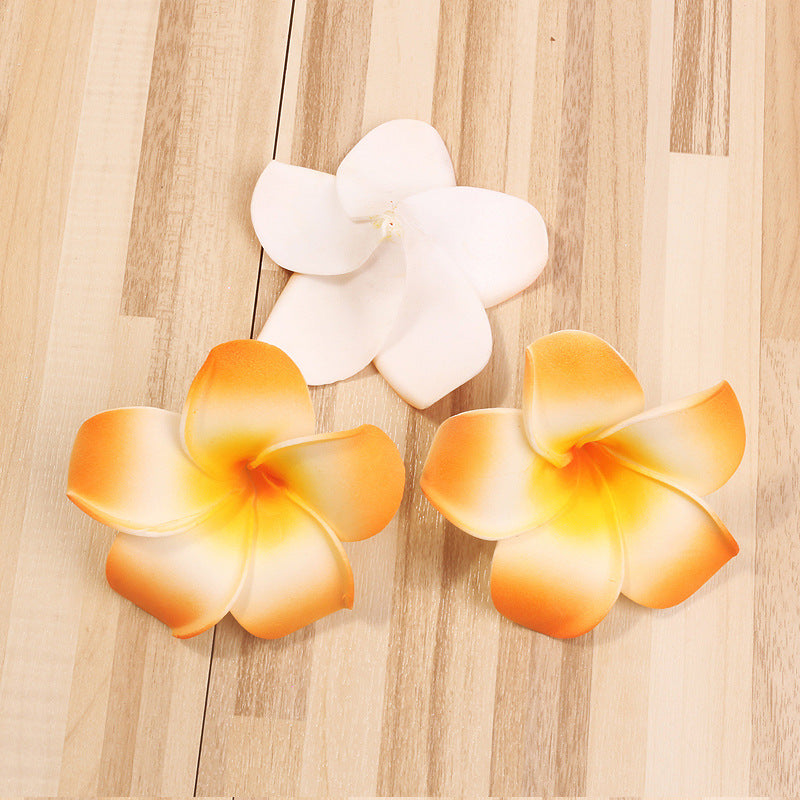 Hawaiian Beach Wig Card Swimsuit Accessories Head Flower