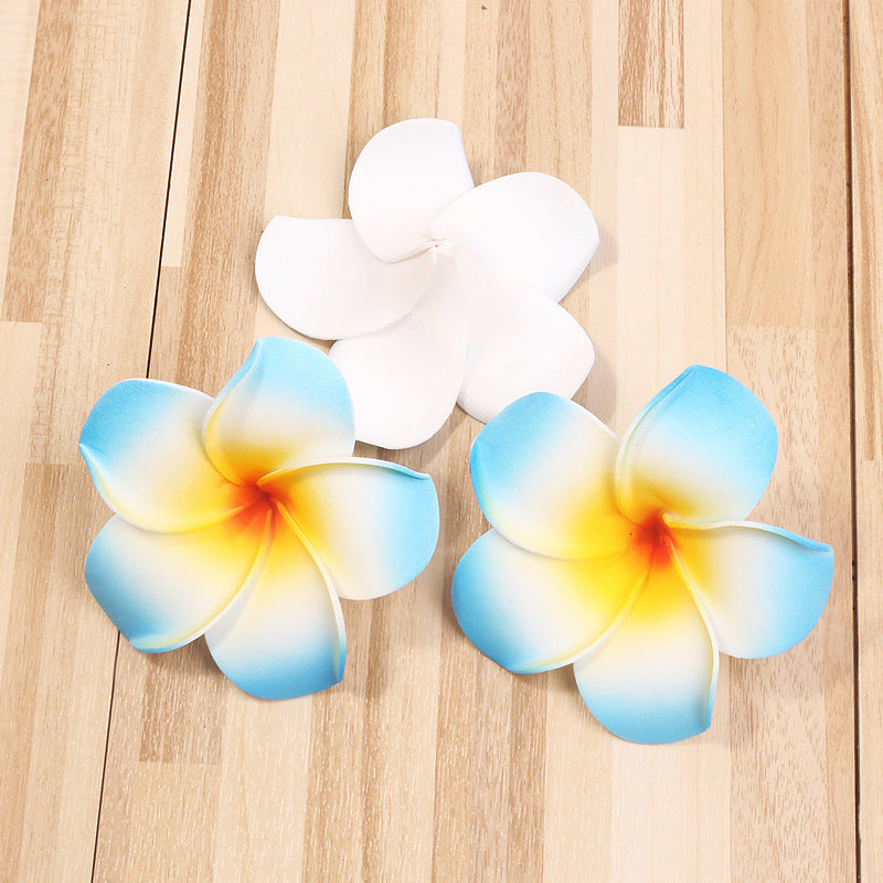 Hawaiian Beach Wig Card Swimsuit Accessories Head Flower