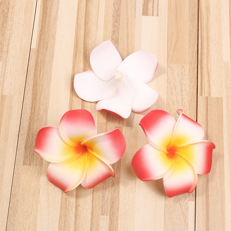 Hawaiian Beach Wig Card Swimsuit Accessories Head Flower