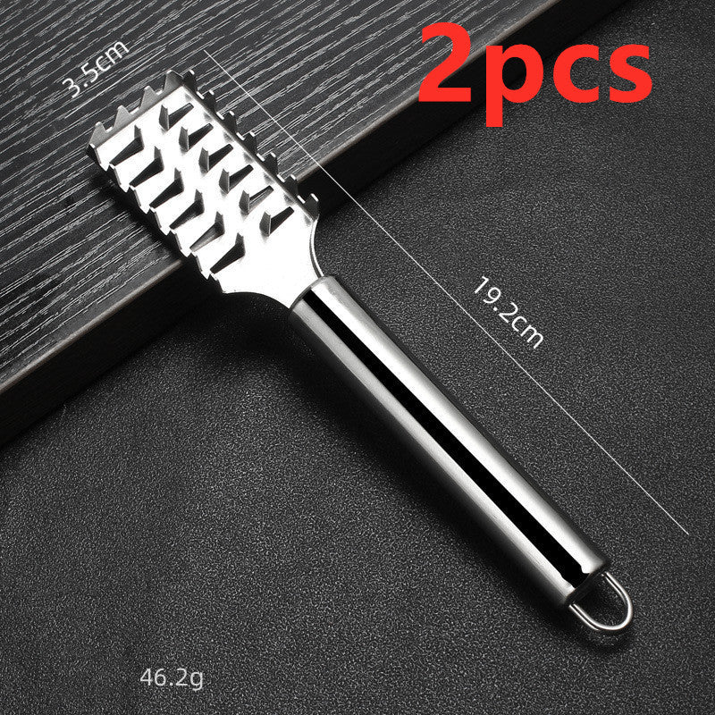 Stainless Steel Fish Scale Peeler – Creative Kitchen Scale Remover Tool
