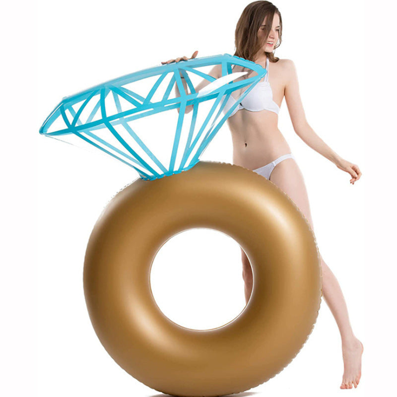 New Inflatable Diamond Swimming Ring
