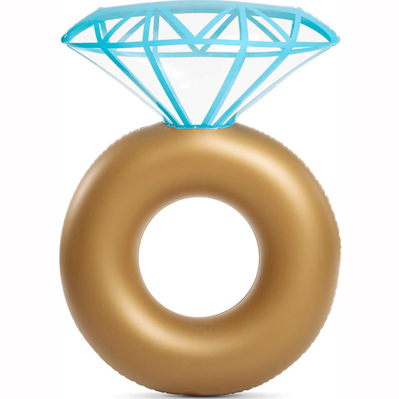 New Inflatable Diamond Swimming Ring