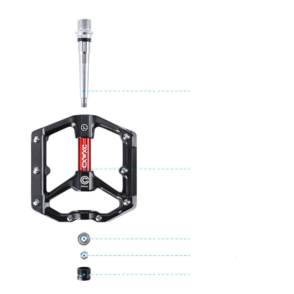 Bicycle Pedal Riding Pedal Road Bike High Speed Palin Pedal Cycling Supplies Pedal Reflective Sheet