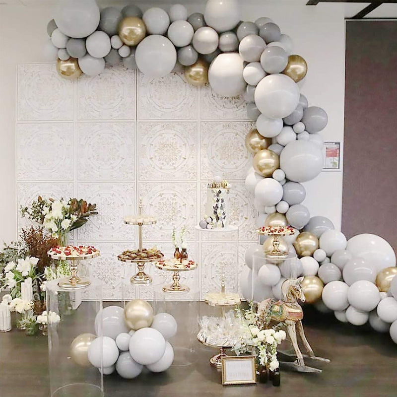 Party Gray Metal Balloon Chain Set