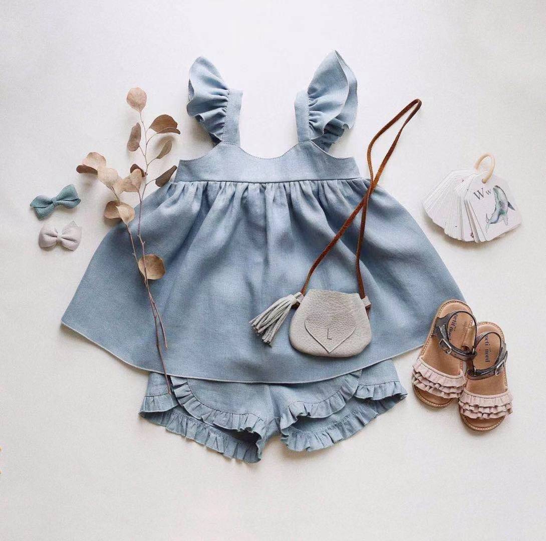 Girls A Line Cotton Skirt For Summer Wear And Style