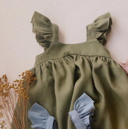 Girls A Line Cotton Skirt For Summer Wear And Style