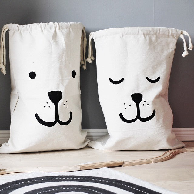 Home Canvas Storage Bag Sack