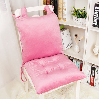 Cartoon One-Piece Cushion Cushion Back One Office Chair Cushion Thicken Student Seat Cushion Dining Chair Plush Butt Cushion