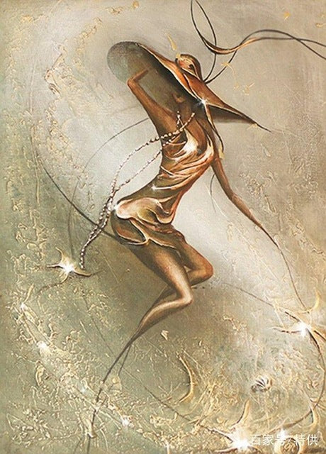 Romantic Oil Painting – Canvas Wall Art for Living Room Decoration