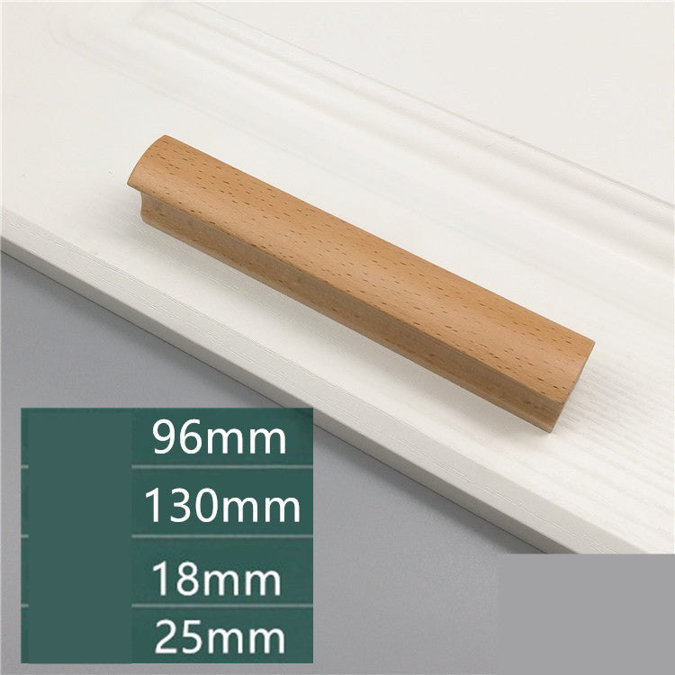 Cabinet Door Cabinet Drawer Solid Wood Handle Modern And Simple