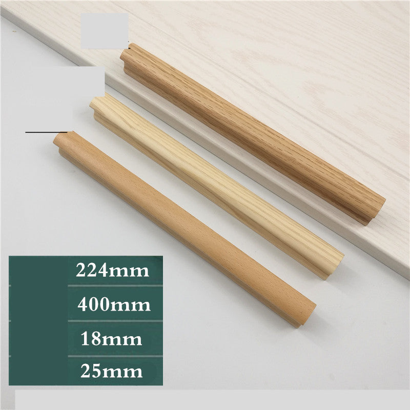 Cabinet Door Cabinet Drawer Solid Wood Handle Modern And Simple