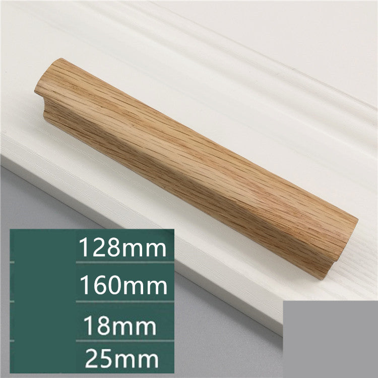 Cabinet Door Cabinet Drawer Solid Wood Handle Modern And Simple