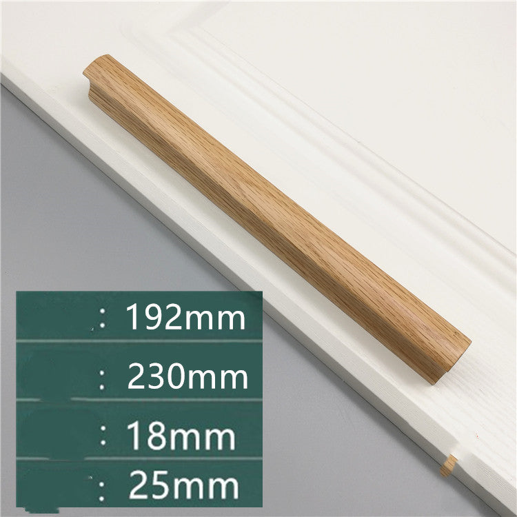 Cabinet Door Cabinet Drawer Solid Wood Handle Modern And Simple