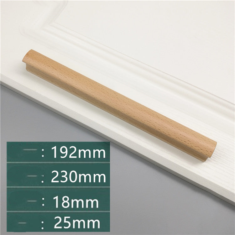Cabinet Door Cabinet Drawer Solid Wood Handle Modern And Simple