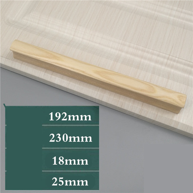 Cabinet Door Cabinet Drawer Solid Wood Handle Modern And Simple