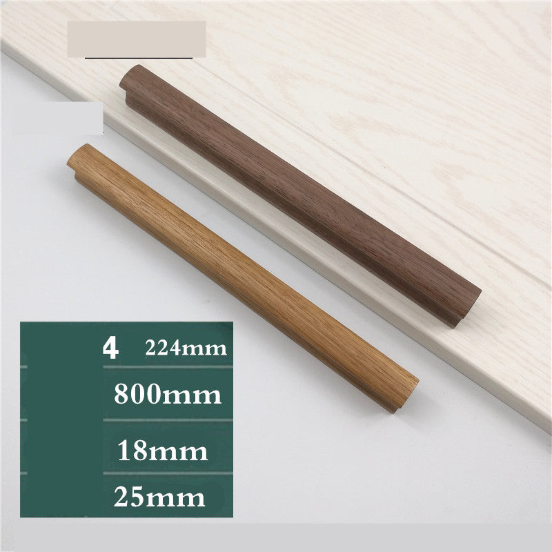 Cabinet Door Cabinet Drawer Solid Wood Handle Modern And Simple