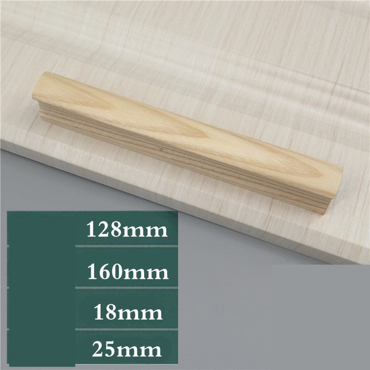 Cabinet Door Cabinet Drawer Solid Wood Handle Modern And Simple