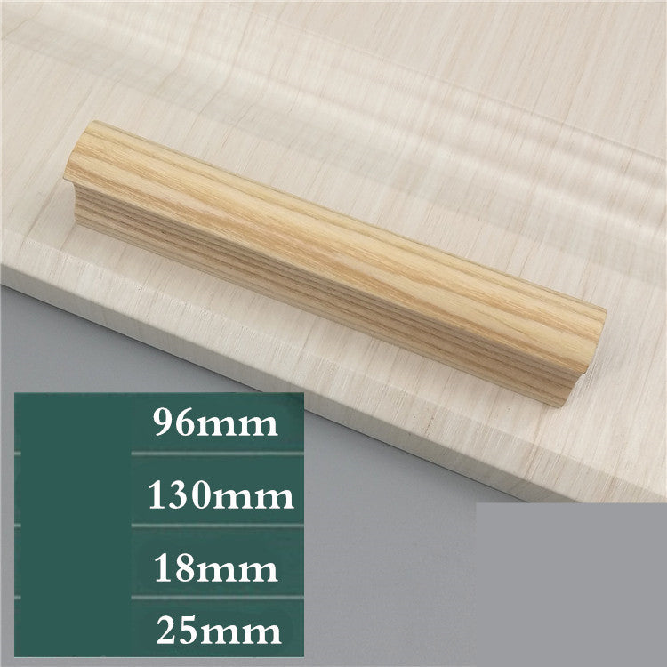 Cabinet Door Cabinet Drawer Solid Wood Handle Modern And Simple