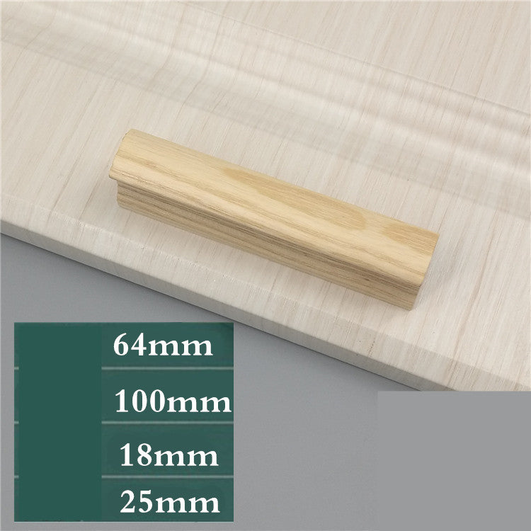 Cabinet Door Cabinet Drawer Solid Wood Handle Modern And Simple