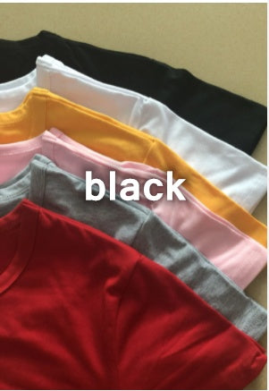 Blank T-shirt Sublimation Modal Advertising Shirt Sublimation White Embryonic Short-sleeved Round Neck T-shirt Summer Men And Women