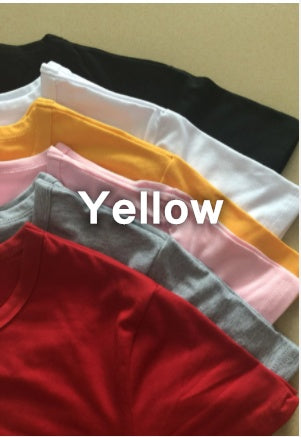 Blank T-shirt Sublimation Modal Advertising Shirt Sublimation White Embryonic Short-sleeved Round Neck T-shirt Summer Men And Women