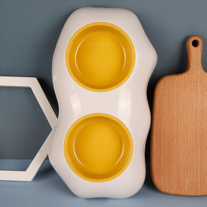 Home Creative Simple Pet Egg Yolk Bowl