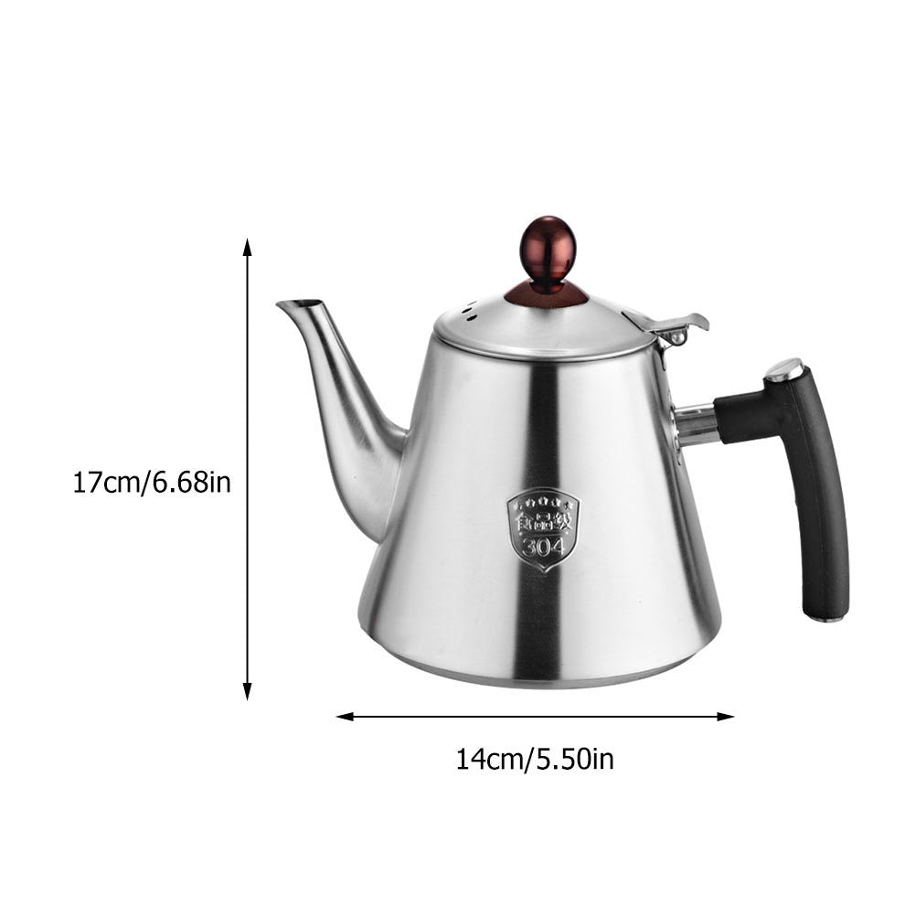 Stainless Steel Flat Bottom Pot Kettle Induction Cooker Pot Kettle