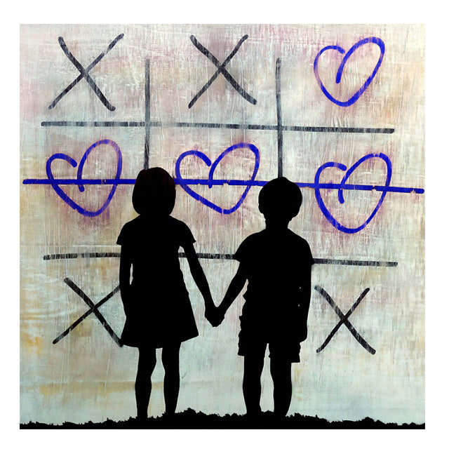 Street Art Love Poster – Modern Canvas Painting Wall Art for Living Room & Home Decor