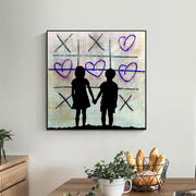 Street Art Love Poster – Modern Canvas Painting Wall Art for Living Room & Home Decor