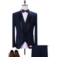 Royal blue twopiece suit