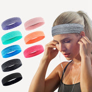 Unisex Sports Headband – Sweat-Absorbing Yoga & Running Workout Band