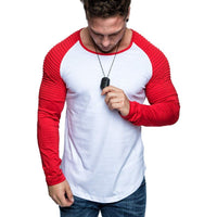 White with red