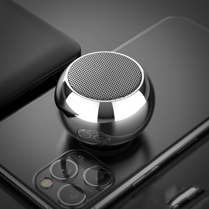 Stainless Steel Bluetooth Speaker With USB Disk Support