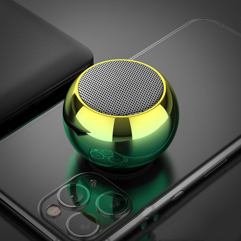 Stainless Steel Bluetooth Speaker With USB Disk Support