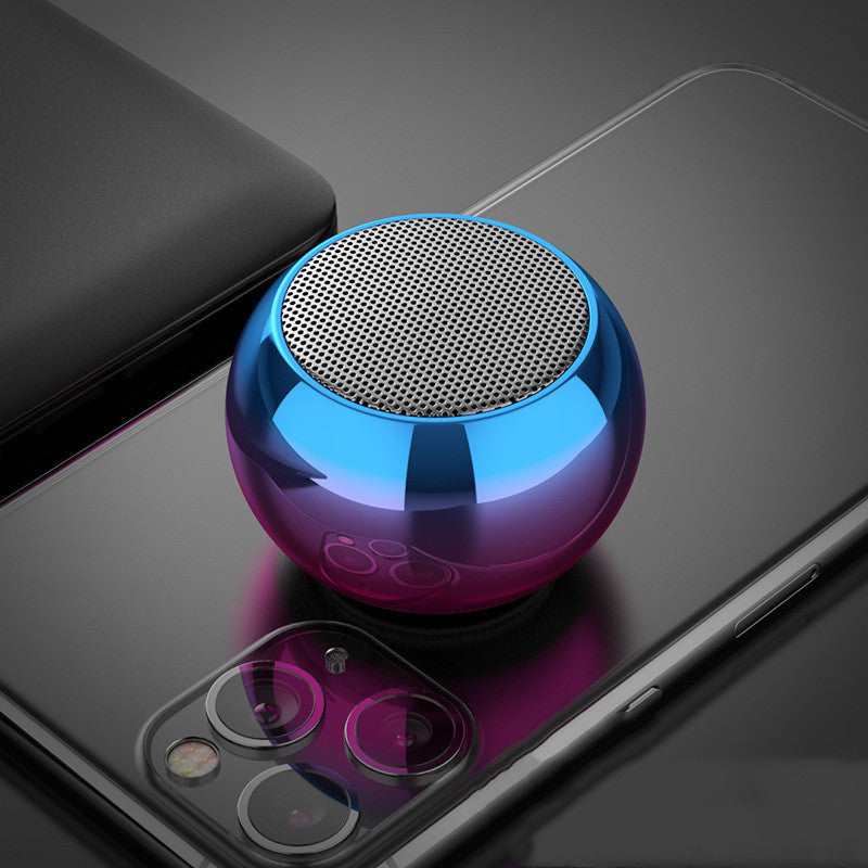 Stainless Steel Bluetooth Speaker With USB Disk Support