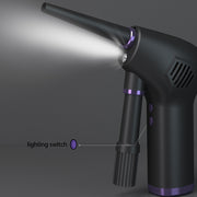 Cordless Electric Air Duster – Compressed Air Blower for Keyboard & Camera Cleaning