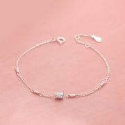 S925 Sterling Silver Small Waist Bracelet for Women