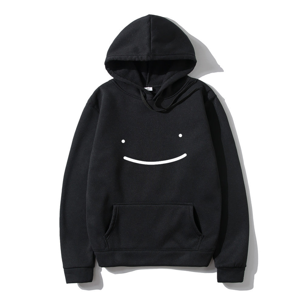 Women's Hooded Sweatshirt Cotton Polyester Relaxed Print