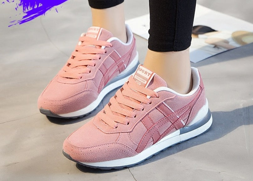 Korean Version Spring New Women’s Sports Running Shoes – Harajuku Wild Casual Ulzzang Style