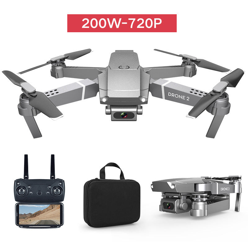 E68 Foldable Drone – 4K HD Quadcopter with WiFi FPV and Remote Control