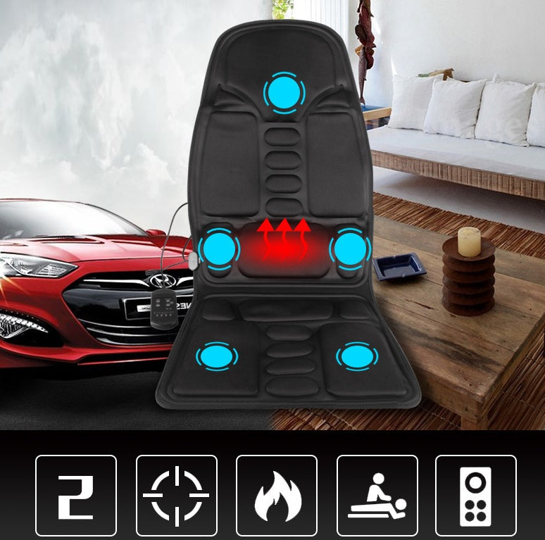 Car & Home Massage Cushion – Dual-Use Vibration Seat Pad